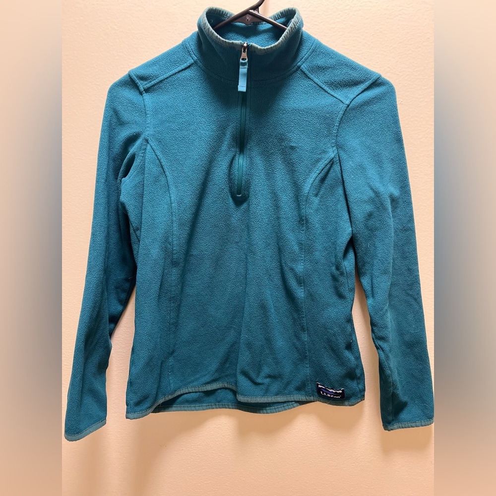 LL Bean fleece pull over